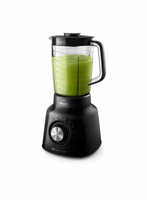 Licuadora Phillips Vaso De Vidrio 2l 700w Hr-213890 Negro-0