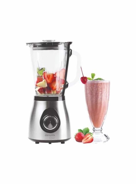Licuadora De Pie Aiwa Acero Inoxidable 1.5l Pica Hielo 500w Color Gris-0