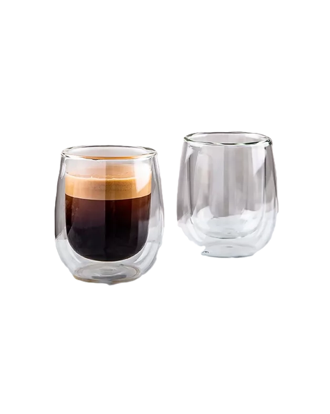 Set 2 Tazas Espresso Doble Pared 90ml-2