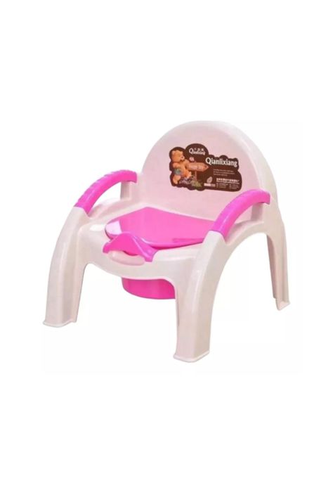 Pelela portátil infantil, color rosa-0