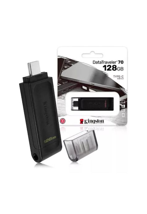 Kingston Datatraveler 128GB, Unidad Flash USB-C, USB 3.2 Gen 1 DT70/128GB-0