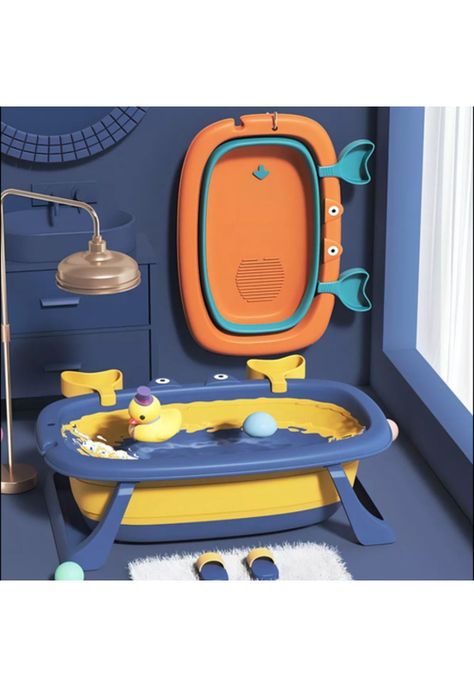 Tina cangrejo plegable con malla reforzada, color naranja-1