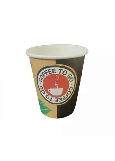 1000 Vasos Cartón Desechable Café Sin Tapa 8oz-0