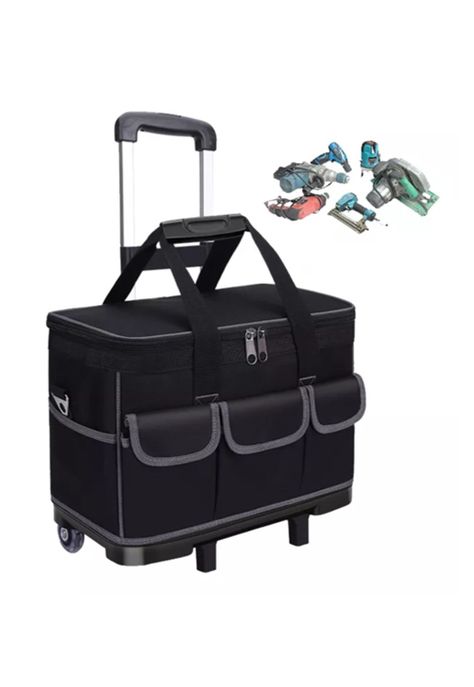Bolso porta herramientas con ruedas, 20 pulgadas-4