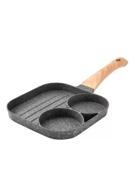 Sartén antiadherente para 2 huevos, pancakes, omelette y más-0