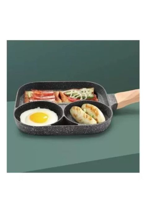 Sartén antiadherente para 2 huevos, pancakes, omelette y más-2