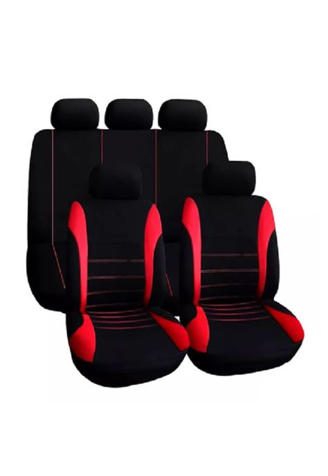 Set funda universal cubre asiento automóvil 10 piezas coche-1