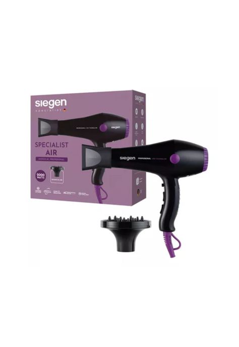 Secador de pelo Siegen SG-3049 2 velocidades 2000 W negro-0