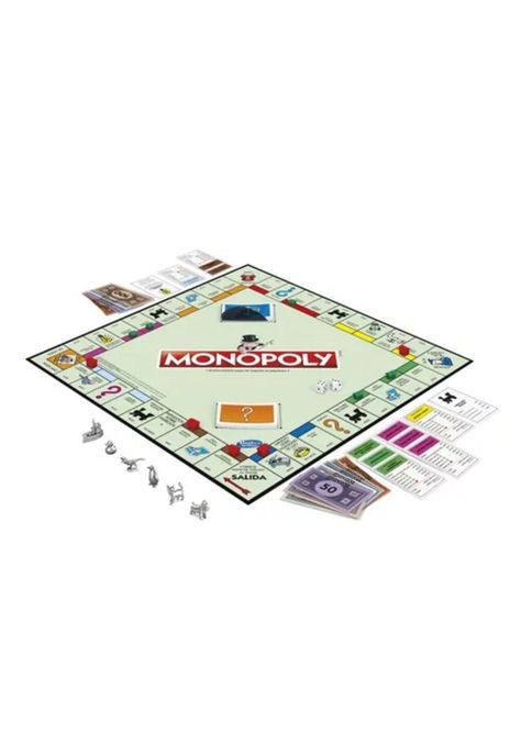 Juego de mesa Hasbro Monopoly clásico 2-6 jugadores 8+ en español-2