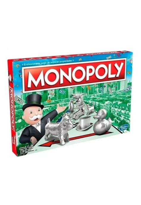 Juego de mesa Hasbro Monopoly clásico 2-6 jugadores 8+ en español-4