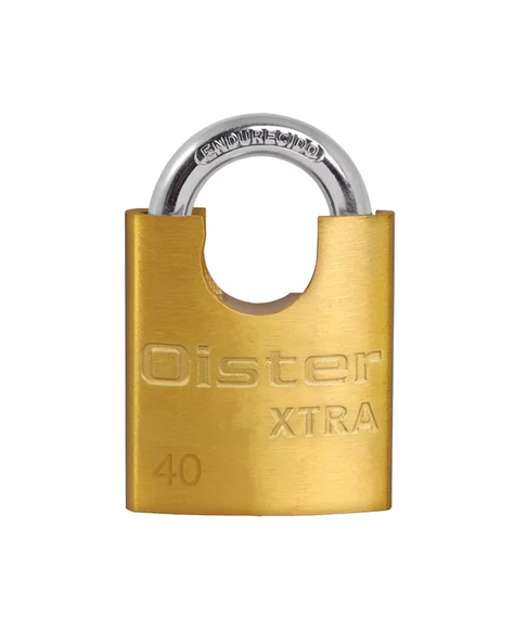 Candado oister xtra con hombro 40mm color amarillo-0