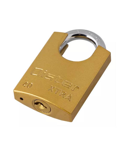 Candado oister xtra con hombro 40mm color amarillo-2