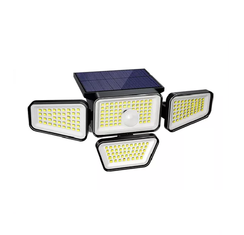 Foco led solar exterior Maxwell sensor 4 direcciones control-0