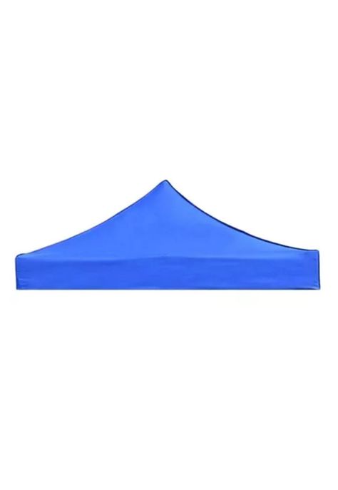 Carpa lona de repuesto para toldo, 3x3 m, engomada, impermeable, 600D, color azul-1