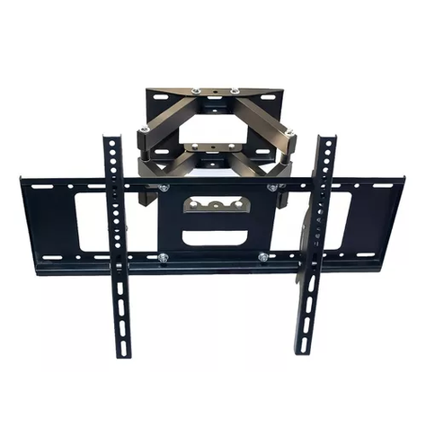 Soporte TV brazo doble 180 grados 32-70 pulgadas negro-2