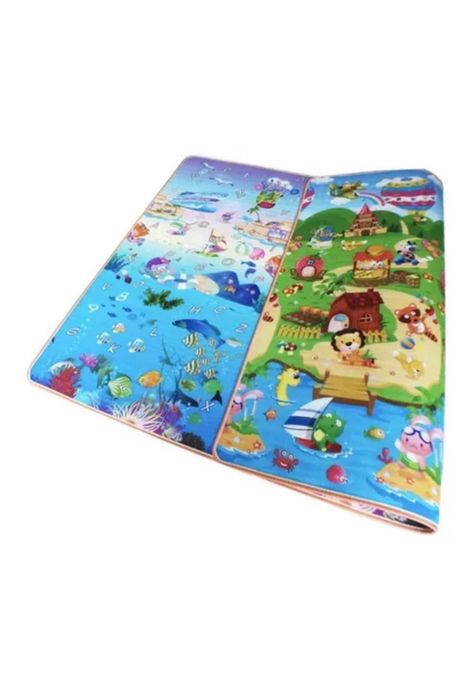 Alfombra antigolpes para niños y bebés, 200x180 cm-1