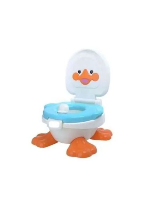 Pelela bacinica pato bebé 3 en 1 para niño o niña, diseño Metinca-4