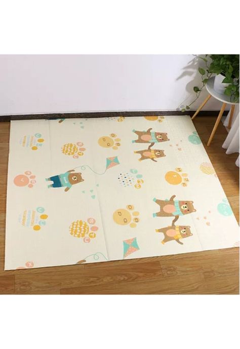 Alfombra acolchada plegable de juegos para bebé, de XPE, 180x200 cm-3