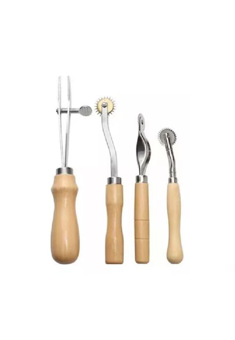 Kit 18 piezas herramientas cuero piel artesanía profesional-0
