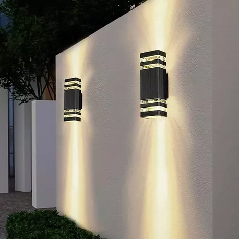 Sensor 360º exterior y agua resistente lámpara de pared-5