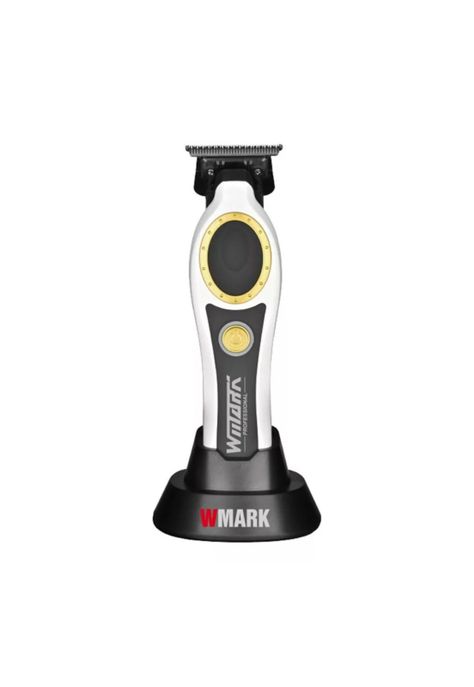 Máquina Trimmer Patillera Wmark NG7230 Blanco 7500 RPM-0