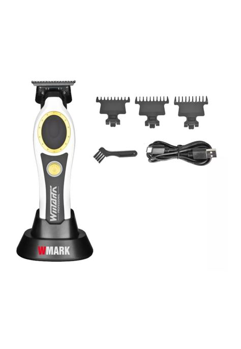 Máquina Trimmer Patillera Wmark NG7230 Blanco 7500 RPM-4