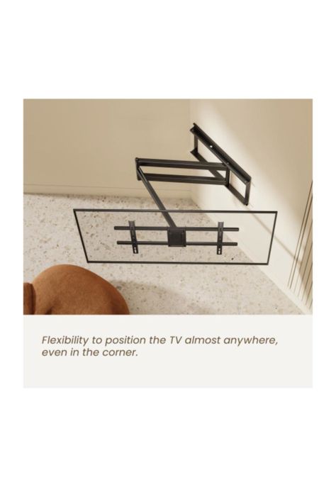 Soporte de TV Con Brazo Extra Largo De 1mtr 43"-80" 50KG-3