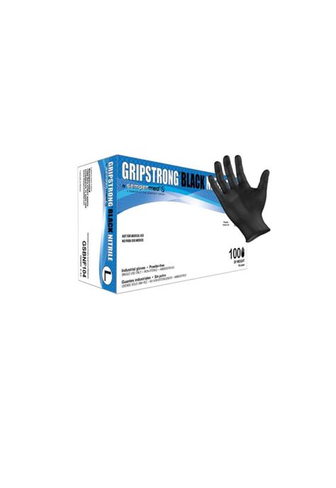 Guantes descartables antideslizantes GripStrong Reforzado-0
