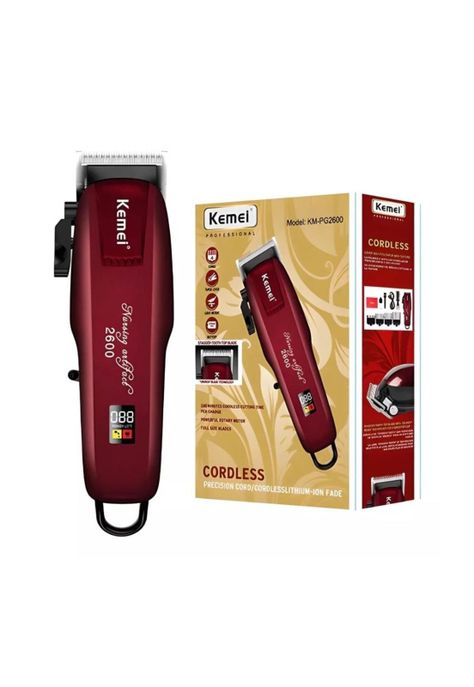 Maquina Cortadora De Pelo Profesional Kemei Km-2600 Barberia-1