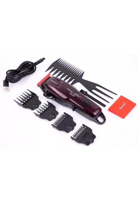 Maquina Cortadora De Pelo Profesional Kemei Km-2600 Barberia-4