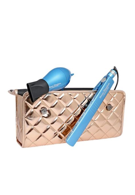 Kit Plancha Pelo Alisadora + Secador Mini Babyliss Bolso-2