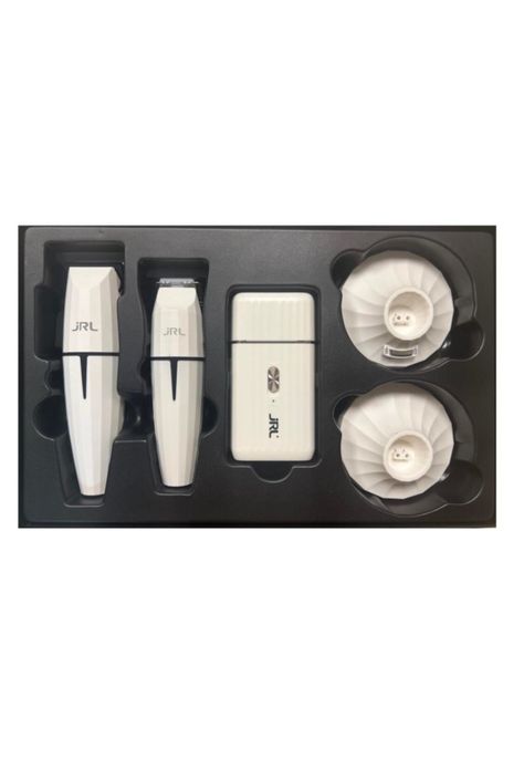 JRL Pro. Combo Onyx Blanco Ghost 2 Clipper, Trimmer y Shaver-4