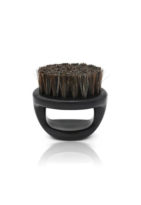 Cepillo Anillo Barba Profesional Peine Cerda Mixta Barberia-3