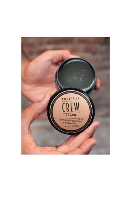 American Crew Pomada 3 Oz, Smooth Control Con Alto Brillo-1
