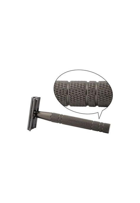 Navaja Rasuradora Clasica Inox Maxcare+5 Repuestos Barberia-4