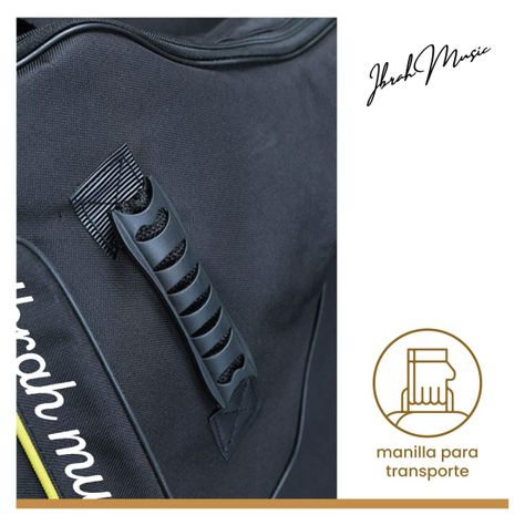 Funda Para Guitarra 39 Pulgadas Ibrah Bolso De Transporte-5