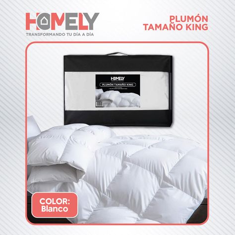 Cubrecama Cobertor King 90% Pluma Pecho Ganso Homely Luxury-5