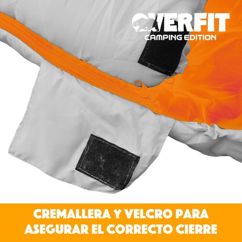 Saco de Dormir Termico 0 a 15 Grados Momia Overfit Camping-5