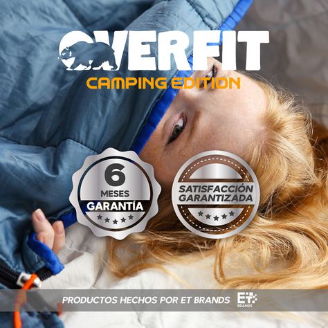 Saco de Dormir Termico 0 a 15 Grados Momia Overfit Camping-9