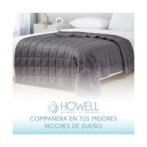 Manta de Gravedad Pesada Howell Single 8Kg Trastornos Sueño-8