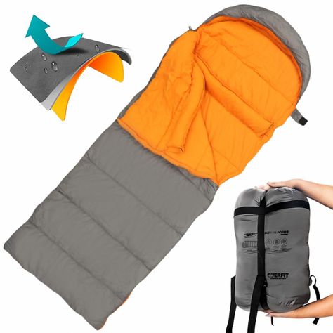 Saco de Dormir Termico 0 a 15 Grados Recto Overfit Camping-0