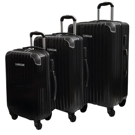 Maletas 10 15 23kg Luxgear Set x3 Maletas Viaje Antigolpes-0