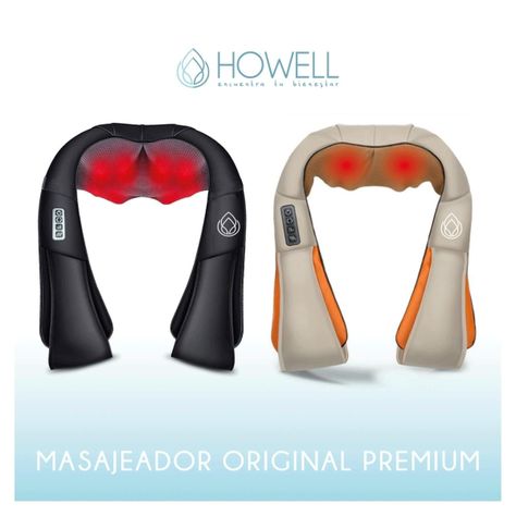 Masajeador Cervical Howell Espalda Cuello Hombros Masajes-5