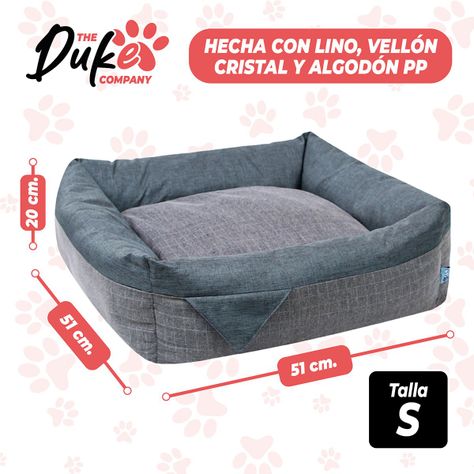 Cama Para Perro Mascotas Antiestres Lavable Duke Talla S-1