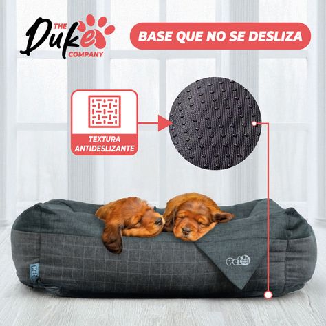 Cama Para Perro Mascotas Antiestres Lavable Duke Talla S-2