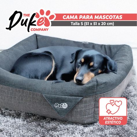Cama Para Perro Mascotas Antiestres Lavable Duke Talla S-7