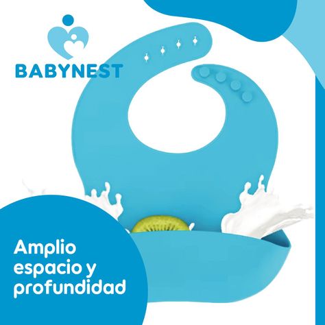 Set Alimentacion Silicona Bebe 10P Antideslizante BabyNest-8
