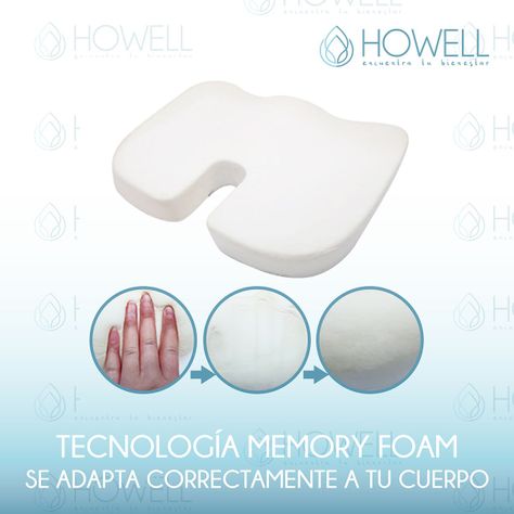 Cojín Lumbar Ortopédico Viscoelástico Howell Asiento-6