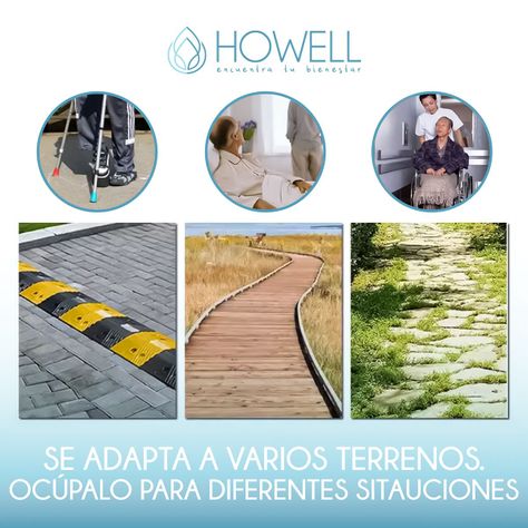 Burrito Ortopedico Andador Howell 4 Ruedas Freno y Asiento-8
