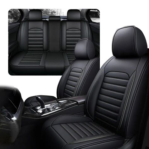 Funda Cubre Asiento Galanta Ecocuero Set 5 Asientos Luxury-0